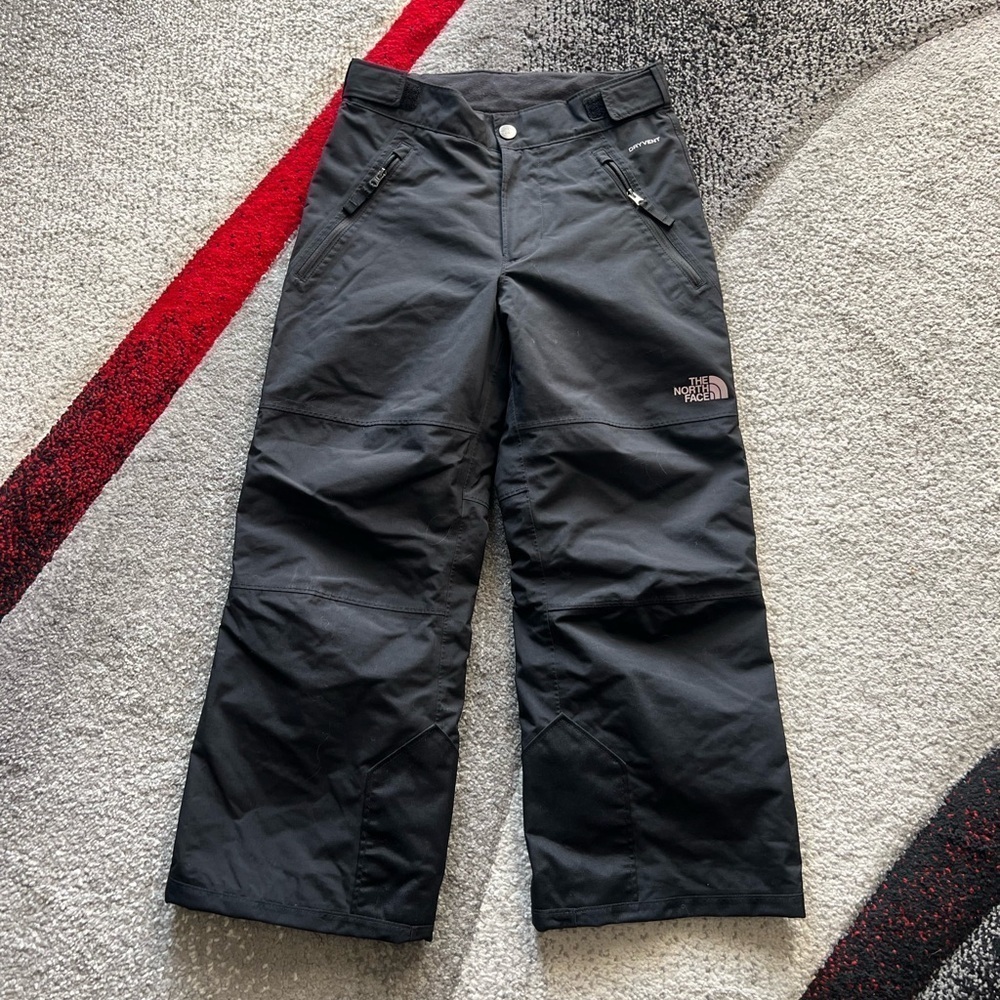 The North Face Kids Dryvent EZ Grow Black Snow Pants